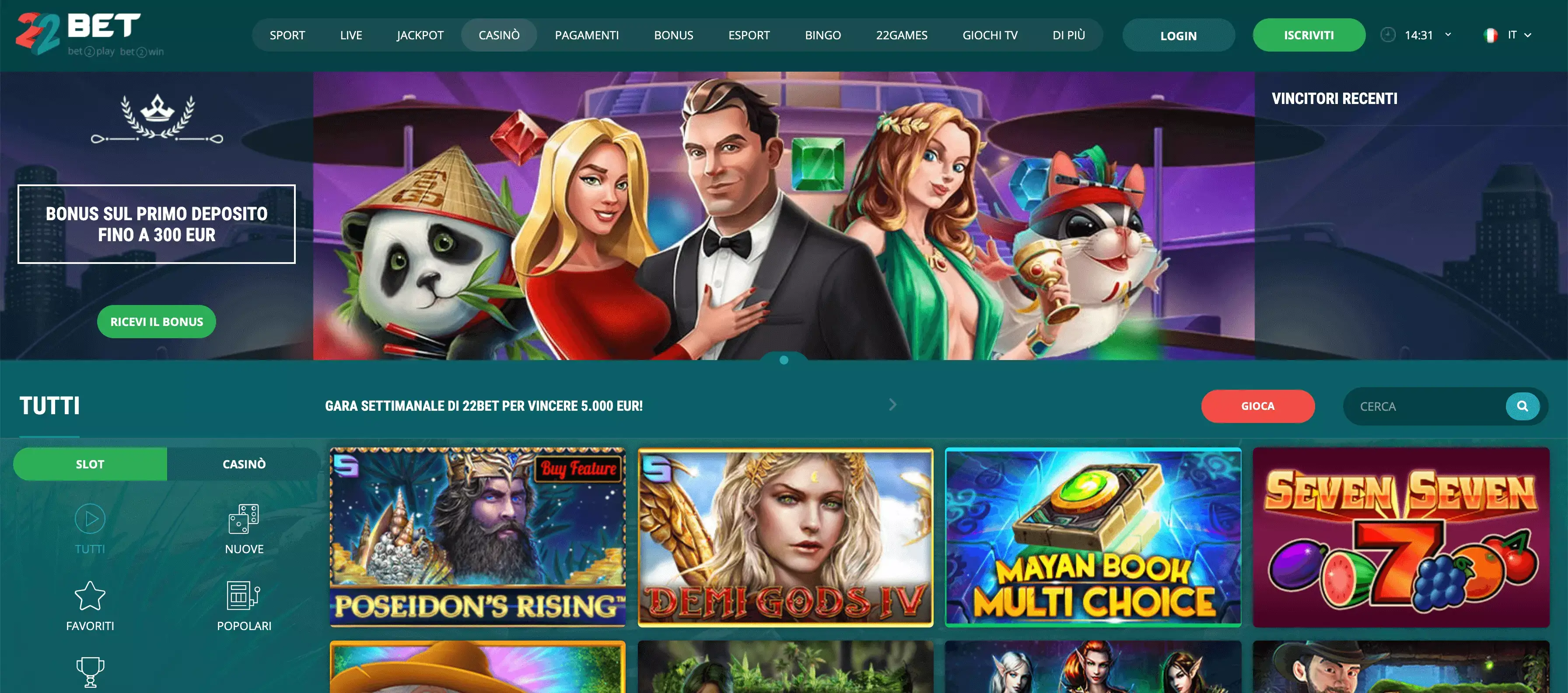 22Bet Slot Online